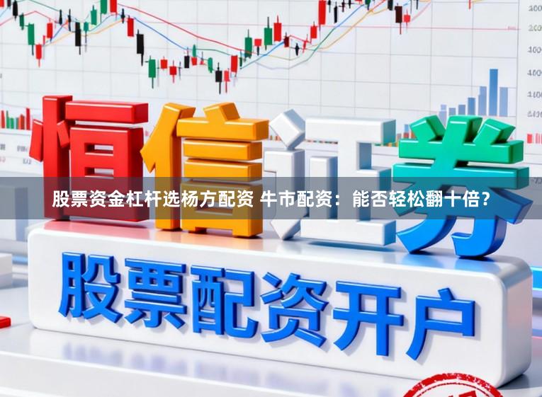 股票资金杠杆选杨方配资 牛市配资：能否轻松翻十倍？