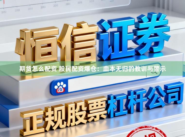 期货怎么配资 股民配资爆仓：血本无归的教训与警示